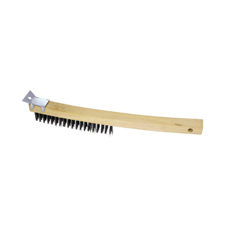 Image BROSSE AVEC RACLETTE  35,5x2,5x4,8 CM FIL METALLIQUE (1 UNITÉ) #1