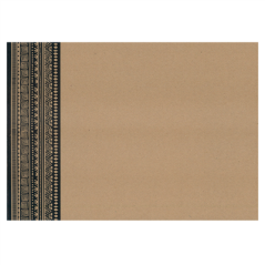 Image SETS DE TABLE OFFSET 'NAIROBI' 70 G/M2 31x43 CM QUADRICHROMIE KRAFT (2000 UNITÉ) #1