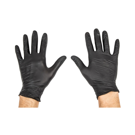 Image GANTS  SIZE: L NOIR NITRILE (100 UNITÉ) #1