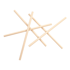 Image PAILLES DROITES 'PAPER'  Ø0,80x20 CM NATUREL KRAFT (3000 UNITÉ) #5