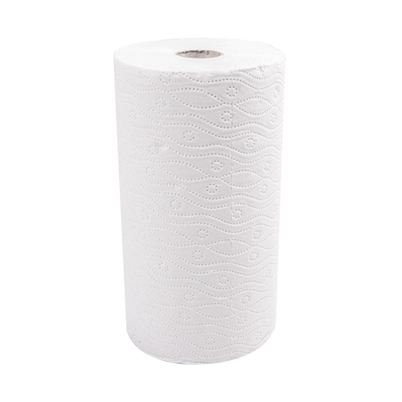 Image 2 U. ROULEAUX CUISINE 2 PLIS 'FEEL GREEN' 24,5 G/M2 24,5 CM x 30 M BLANC PAPIER RECYCLÉ (1 UNITÉ) #1