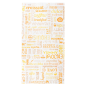 Image SACHETS CROISSANTS 'PAROLE' 33 G/M2 19+8x35 CM BLANC CELLULOSE (250 UNITÉ) #1