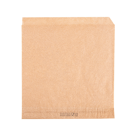 PAPIER INGRAISSABLES OUVERT 2 CÔTÉS FAST FOOD  34 G/M2 16x16,5 CM NATUREL PARCH.INGRAISSABLE (500 UNITÉ)