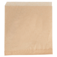 Image PAPIER INGRAISSABLES OUVERT 2 CÔTÉS FAST FOOD 34 G/M2 17x18 CM NATUREL PARCH.INGRAISSABLE (500 UNITÉ) #1