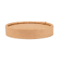 Image COUVERCLES POTS À GLACES 120 ML 280 + 18 PE G/M2 Ø7,7 CM MARRON CARTON (1000 UNITÉ) #2