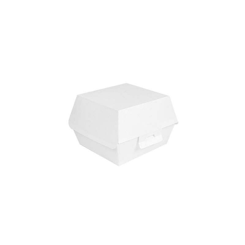 BOÎTES HAMBURGER 'THEPACK' 230 G/M2 13x12,5x9 CM (M) BLANC CARTON ONDULÉ NANO-MICRO (500 UNITÉ) BOÎTES HAMBURGER 'THEPACK' 230 G/M2 13x12,5x9 CM (M) BLANC CARTON ONDULÉ NANO-MICRO (500 UNITÉ)