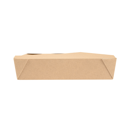 BOÎTES AMÉRICAINES MICRO-ONDABLES 'THEPACK' 1470 ML 220 + 12PP G/M2 19,6x14x4,5 CM NATUREL CARTON ONDULÉ NANO-MICRO (300 UNITÉ)