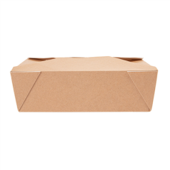 BOÎTES AMÉRICAINES MICRO-ONDABLES 'THEPACK' 1980 ML 240 + 12PP G/M2 19,6x14x6,2 CM NATUREL CARTON ONDULÉ NANO-MICRO (200 UNITÉ)