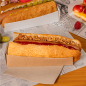 PELLES HOT DOG 'THEPACK' 220 G/M2 4,7x18,2x4 CM NATUREL CARTON ONDULÉ NANO-MICRO (1200 UNITÉ) Image PELLES HOT DOG 'THEPACK' 220 G/M2 4,7x18,2x4 CM NATUREL CARTON ONDULÉ NANO-MICRO (1200 UNITÉ) #4