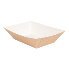 Image BARQUETTES 'THEPACK' 1200 G 220 G/M2 11,9x7,9x5,5 CM NATUREL CARTON ONDULÉ NANO-MICRO (1000 UNITÉ) #1