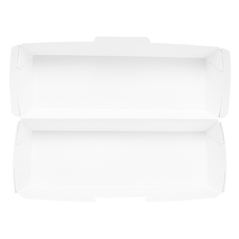 Image COQUILLES "HOT DOG" 'THEPACK' 230 G/M2 23,2x9x6,3 CM NOIR CARTON ONDULÉ NANO-MICRO (450 UNITÉ) #5