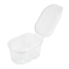 Image PETITS POTS + COUVERCLE INCLUS 80 ML 7,5x5,5x3,7 CM TRANSPARENT PET (1000 UNITÉ) #3