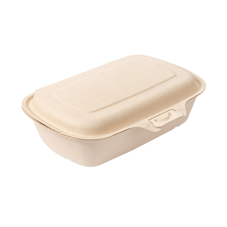 COQUILLES 'BIONIC' 900 ML 22,4x14x6 CM NATUREL BAGASSE (400 UNITÉ)