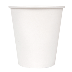 GOBELETS BOISSONS CHAUDES 1 PAROI 300 ML 300 + 18 PE G/M2 Ø9/6x9,5 CM BLANC CARTON (1000 UNITÉ)