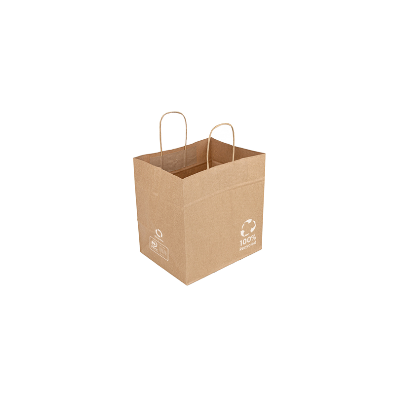 SACS SOS TRAITEUR AVEC ANSES 80 G/M2 26+17x24 CM NATUREL KRAFT (250 UNITÉ) SACS SOS TRAITEUR AVEC ANSES 80 G/M2 26+17x24 CM NATUREL KRAFT (250 UNITÉ)