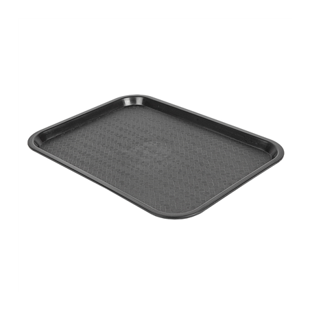 Image PLATEAU FAST FOOD  30,4x41,4 CM NOIR PP (1 UNITÉ) #1