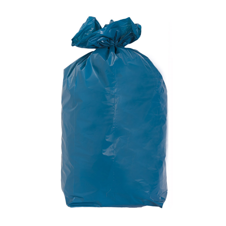 Image 20 U. SACS POUBELLE COULEUR 110 L 70µ 70x110 CM BLEU LDPE (5 UNITÉ) #1