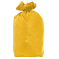 Image 20 U. SACS POUBELLE COULEUR 110 L 70µ 70x110 CM JAUNE PALE LDPE (5 UNITÉ) #1