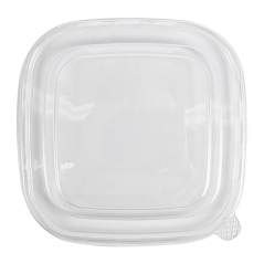 Image COUVERCLES POUR RÉCIPIENTS 258.76/77/78/79/266.29/30/31/32  16,7x16,7 CM TRANSPARENT PP (300 UNITÉ) #3