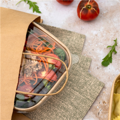 Image COUVERCLES POUR RÉCIPIENTS 258.76/77/78/79/266.29/30/31/32  16,7x16,7 CM TRANSPARENT PP (300 UNITÉ) #4