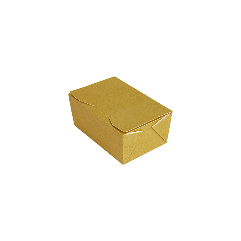 BOÎTES BALLOTÍN 'THEPACK' 125 G 230 G/M2 10,3x6,7x4,5 CM DORE CARTON ONDULÉ NANO-MICRO (350 UNITÉ)