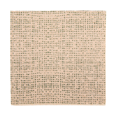 Image SERVIETTES ECOLABEL P. 1/4 'DOUBLE POINT - DAKAR' 19 G/M2 20x20 CM NATUREL OUATE RECYCLÉE (2400 UNITÉ) #1