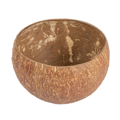 Image BOLS 350 ML Ø9,5x8 CM NATUREL COCO (5 UNITÉ) #1