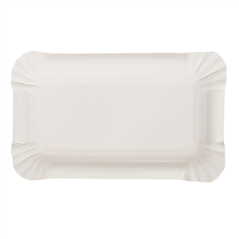 Image PLATEAUX PÂTISSERIE - PETITS  285 G/M2 20x13 CM BLANC CARTON (250 UNITÉ) #3