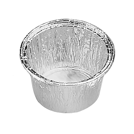 Image RÉCIPIENTS PÂTISSERIE 120 ML Ø 8,5/7,6x3,9 CM ALUMINIUM (100 UNITÉ) #1