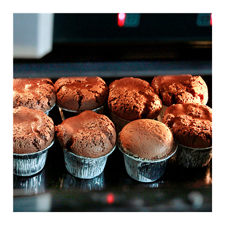 RÉCIPIENTS PÂTISSERIE 120 ML Ø 8,5/7,6x3,9 CM ALUMINIUM (100 UNITÉ)