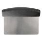 Image SPATULE/GRATTOIR PÂTE À PIZZA  11x15,2 CM ARGENTE INOX (1 UNITÉ) #2