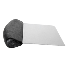 Image SPATULE/GRATTOIR PÂTE À PIZZA  11x15,2 CM ARGENTE INOX (1 UNITÉ) #3