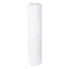 Image 100 U. TABLIERS EN ROULEAU 20µ 69x107 CM BLANC LDPE (1 UNITÉ) #1