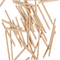 Image PAILLES DROITES BUBBLE TEA 'PAPER'  Ø1,2x20 CM NATUREL KRAFT (2400 UNITÉ) #5