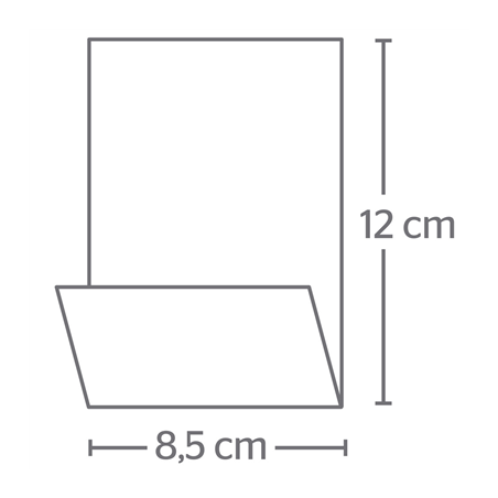SERVIETTES MINI SERVIS ECOLABEL 1 PLI 'TRADITION' 20 G/M2 17x17 CM BLANC CELLULOSE (9600 UNITÉ)