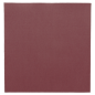 Image SERVIETTES ECOLABEL 'DOUBLE POINT' 18 G/M2 39x39 CM BORDEAUX OUATE (1200 UNITÉ) #1
