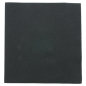 Image SERVIETTES  55 G/M2 40x40 CM NOIR AIRLAID (700 UNITÉ) #1