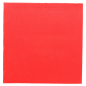Image SERVIETTES ECOLABEL 'DOUBLE POINT' 18 G/M2 39x39 CM ROUGE OUATE (1200 UNITÉ) #1