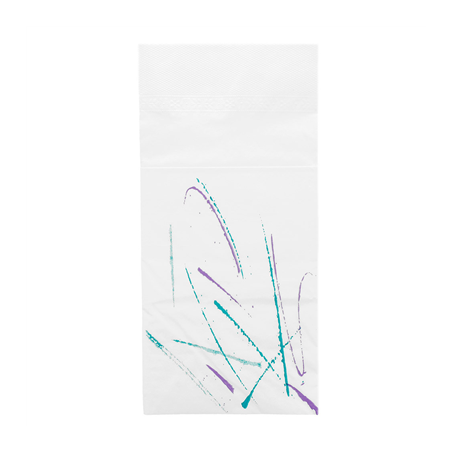 SERVIETTES KANGOUROU ECOLABEL 2 PLIS 'VOLARE' 18 G/M2 40x40 CM BLANC OUATE (1000 UNITÉ)
