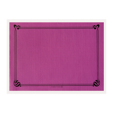 Image SETS DE TABLE  48 G/M2 31x43 CM PRUNE CELLULOSE (2000 UNITÉ) #1