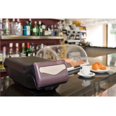 Image SERVIETTES ECOLABEL 1 PLI 'MASTER SERVIS' 23 G/M2 33x33 CM NATUREL OUATE RECYCLÉE (4800 UNITÉ) #3