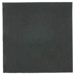 Image SERVIETTES ECOLABEL 'DOUBLE POINT' 18 G/M2 20x20 CM NOIR OUATE (2400 UNITÉ) #1