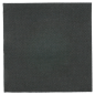 Image SERVIETTES ECOLABEL 'DOUBLE POINT' 18 G/M2 20x20 CM NOIR OUATE (2400 UNITÉ) #1