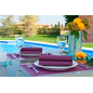 Image SERVIETTES  55 G/M2 40x40 CM PRUNE AIRLAID (700 UNITÉ) #2