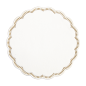 Image DESSOUS DE VERRE 9 PLIS  8x18 G/M2 + (30+12) G/M2 Ø9 CM BLANC OUATE (3000 UNITÉ) #1