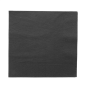Image SERVIETTES ECOLABEL 2 PLIS  18 G/M2 39x39 CM NOIR OUATE (1600 UNITÉ) #1