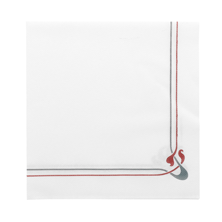 Image SERVIETTES 'MAXIM' 45 G/M2 40x40 CM BLANC AIRLAID (700 UNITÉ) #1