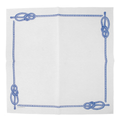 SERVIETTES "SETE"  45 G/M2 40x40 CM BLANC AIRLAID (700 UNITÉ)