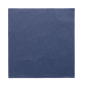 Image SERVIETTES ECOLABEL 2 PLIS  18 G/M2 39x39 CM BLEU MARINE OUATE (1600 UNITÉ) #1