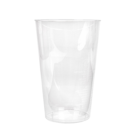 VERRES INJECTÉS 300 ML Ø 7,8/5,6x11,8 CM TRANSPARENT PS (500 UNITÉ)